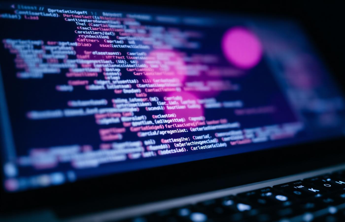 Code editor screen